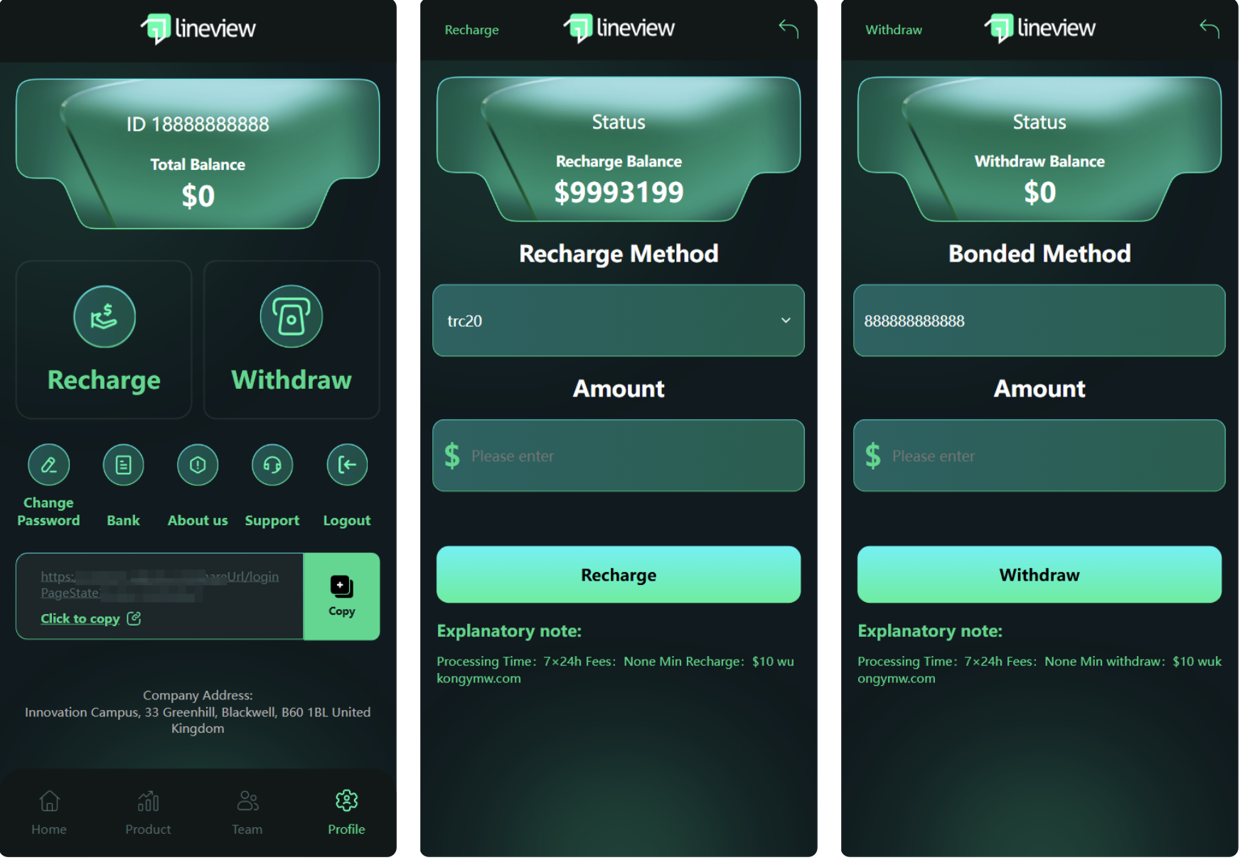 lineview海外汽车投资理财源码/前端html+后端PHP
